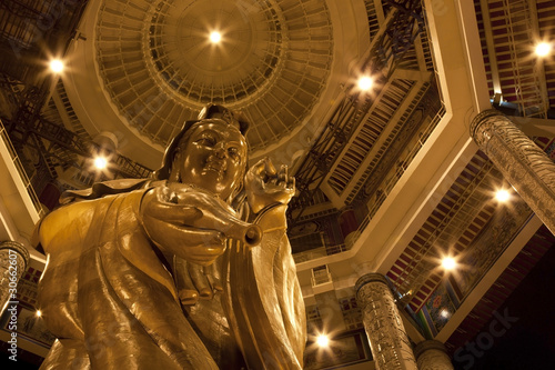 Goddess of mercy bronze statue at kek lok si Penang