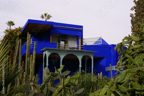 villa Majorelle au Maroc photo
