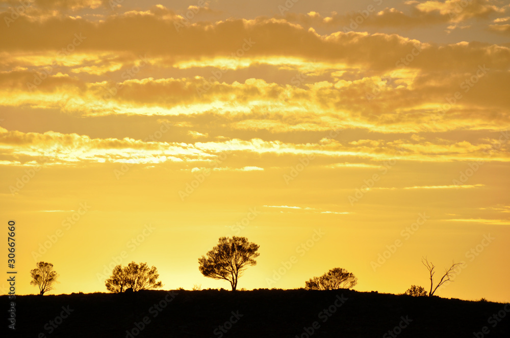 Sunrise at Flinders Ranges