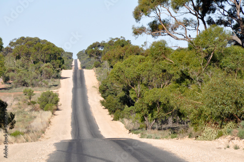 Road in the Outback, Australia photo