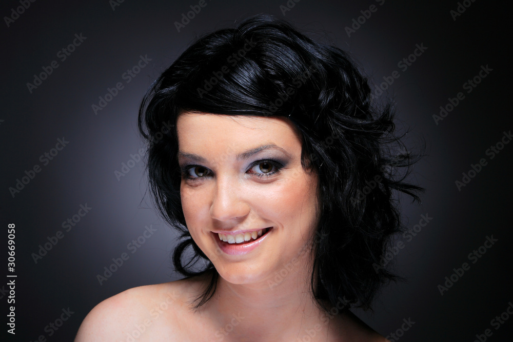 Portrait of glamour woman Portrait of glamour woman