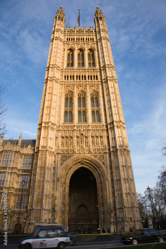 Victoria Tower in London