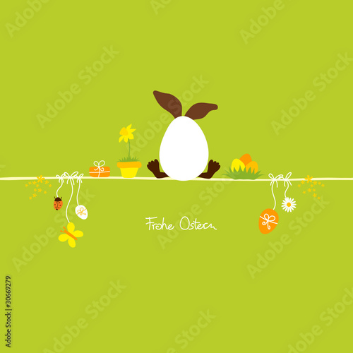 Osterhase Versteck & Symbole