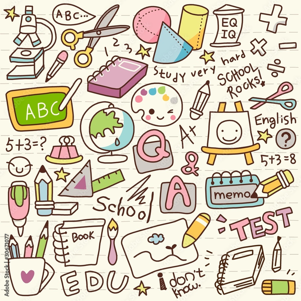 Cute Doodle Back to School Cute Doodle Back to School