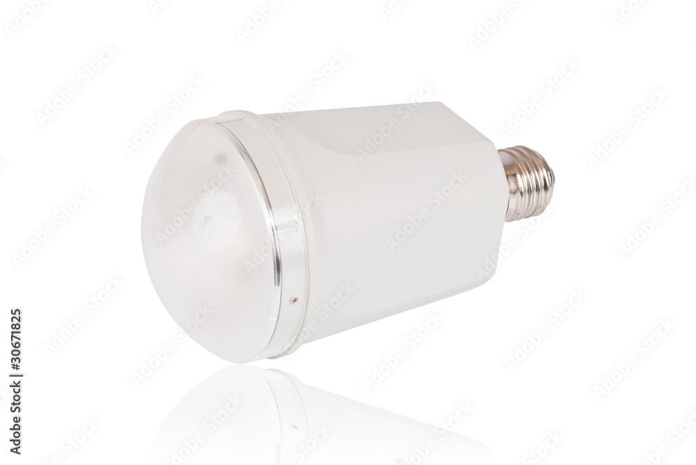 White light on the white with shadow. White light on the white with shadow.