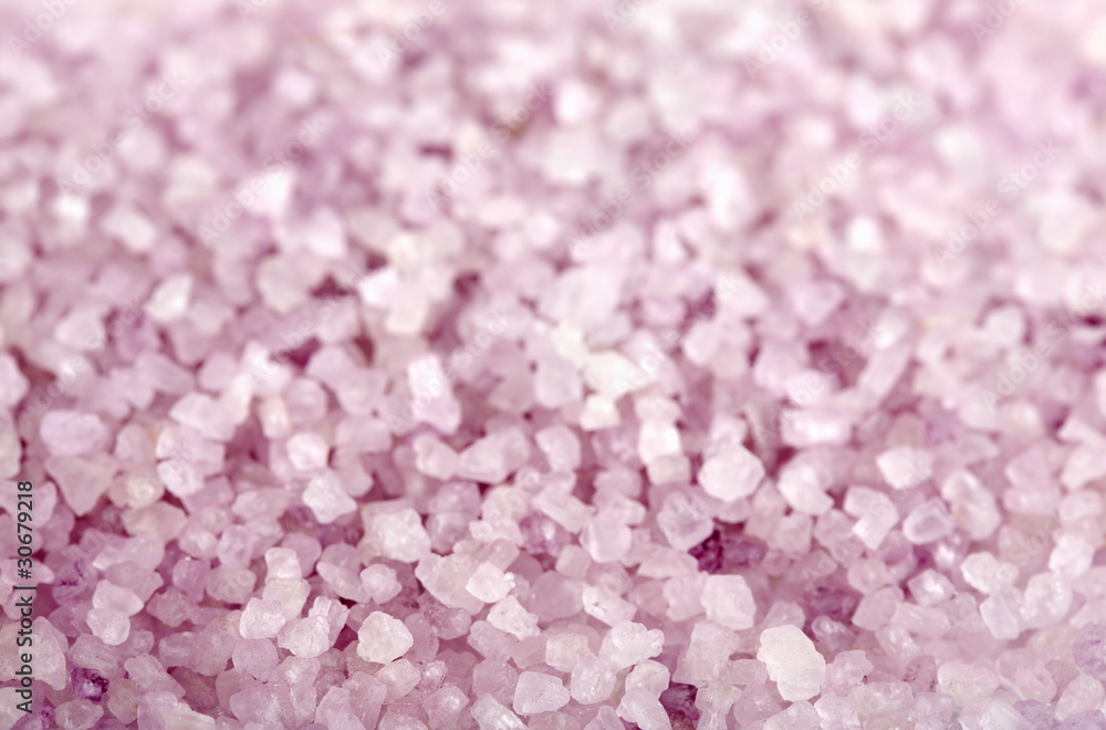 Herbal salt background Herbal salt background