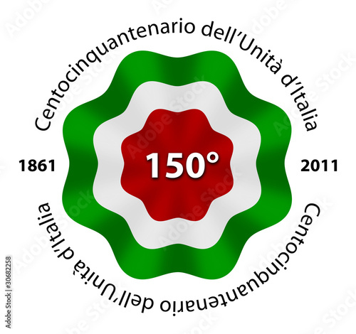 Coccarda 150 anni Unitˆ d'Italia