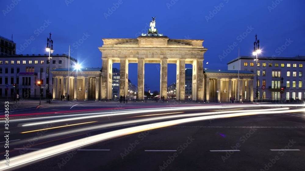 Brandenburger Tor - ZEITRAFFER