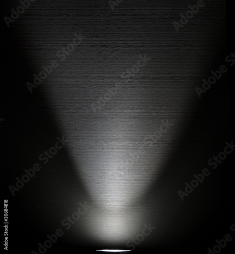 White Light Beam from Projector