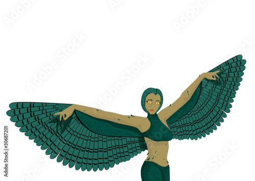 Girl is a bird
