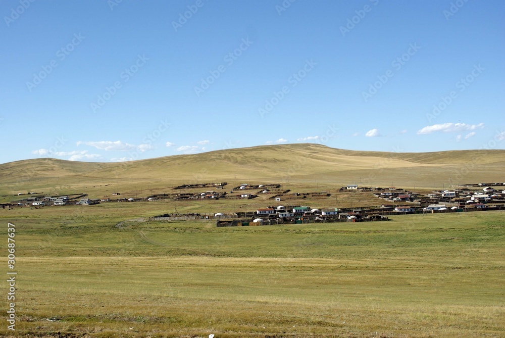 Obraz premium Paysage, Mongolie