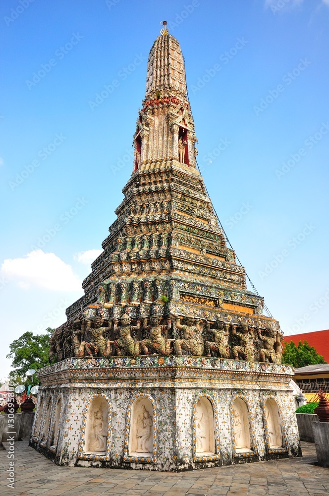 Thai pagoda and temple