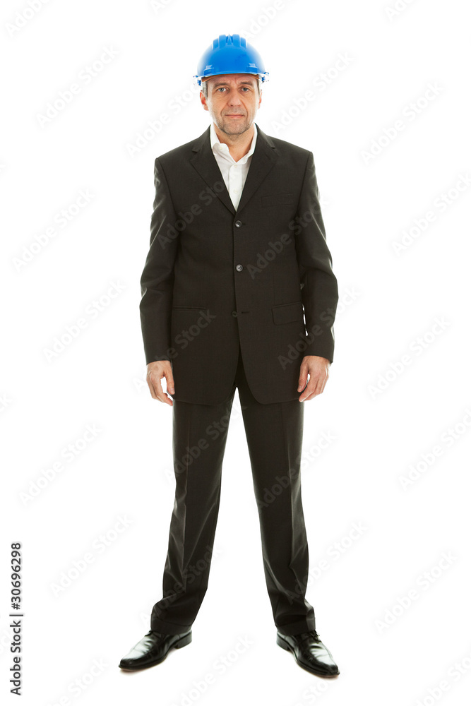 Portrait of successfull architect Portrait of successfull architect