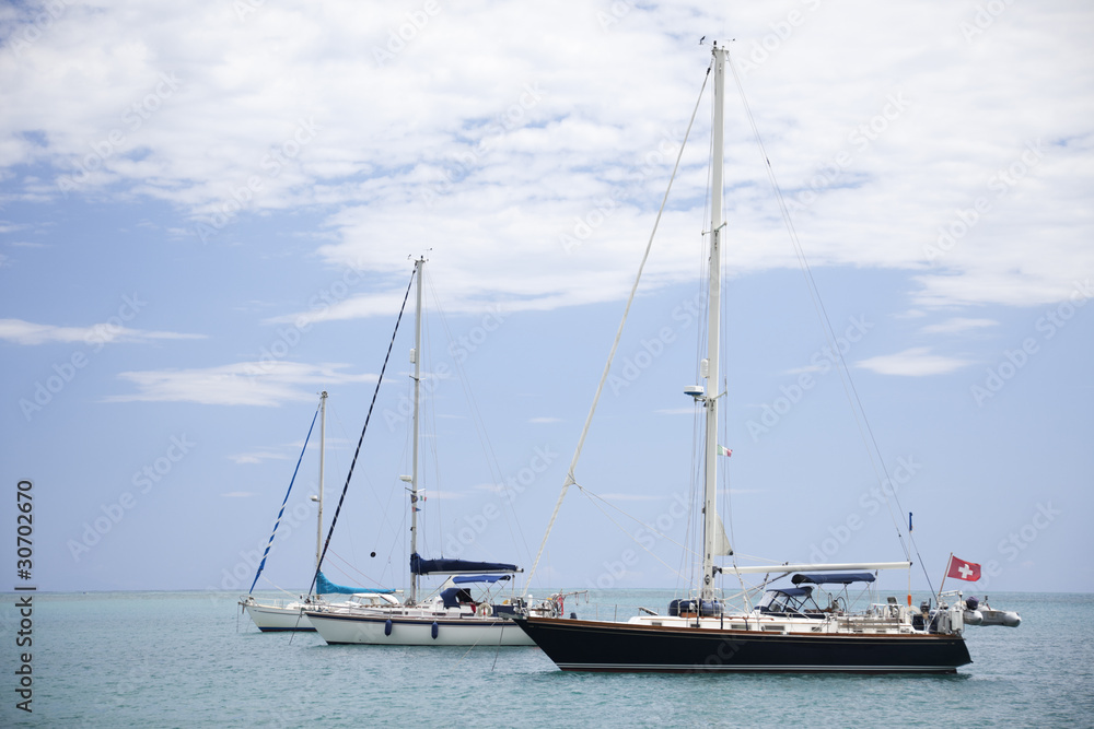 Three sailboat.