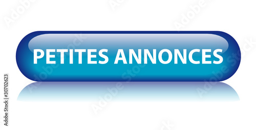 Bouton Web "PETITES ANNONCES" (journal presse vente d’occasion)