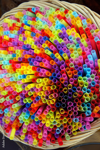 Multicolor Straws