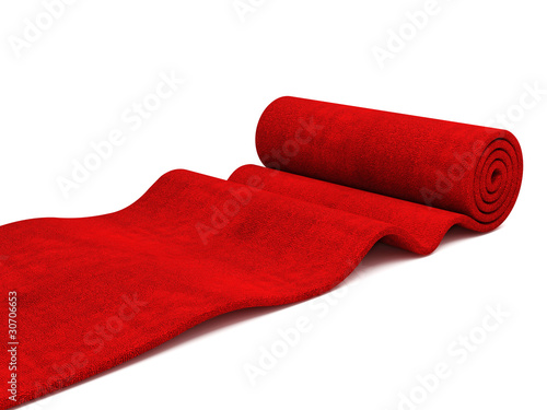 rolling red carpet