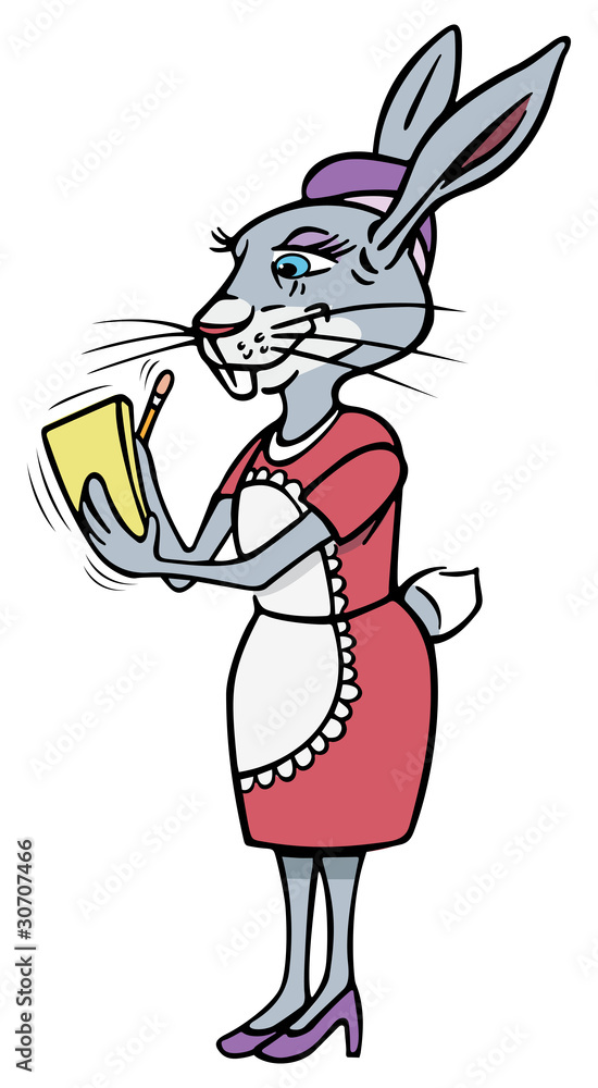 rabbit waitress rabbit waitress