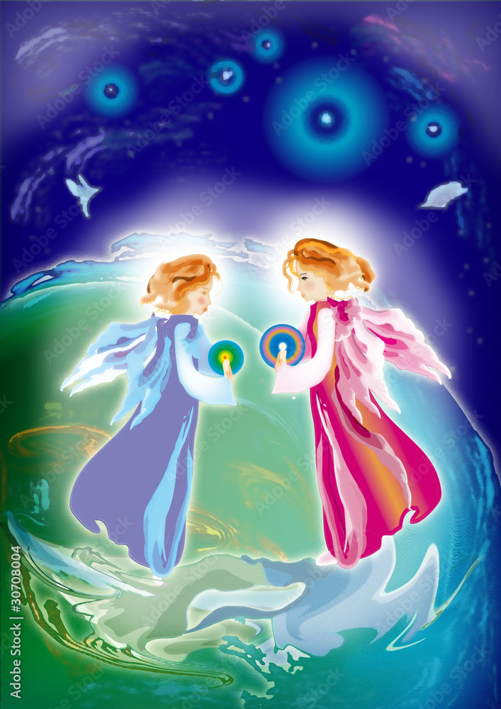 Two angels Two angels