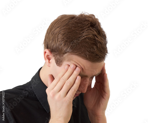 Принти на полотні Headache at work