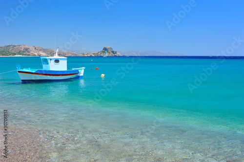 Turquoise Mediterranean sea