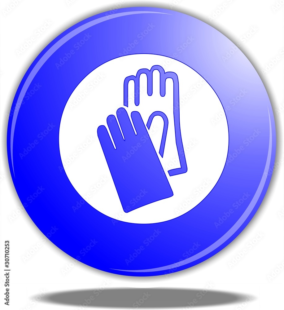Obraz premium bouton gants