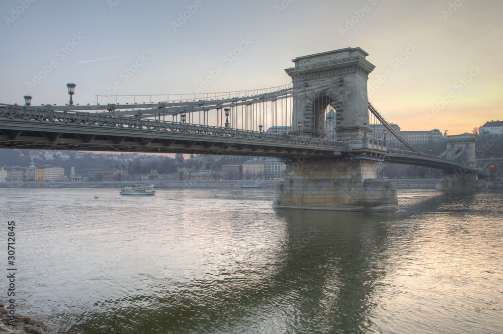 Fototapeta premium Ponte delle Catene - Budapest
