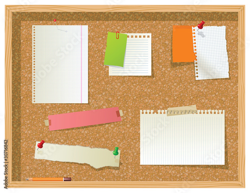 bulletin board
