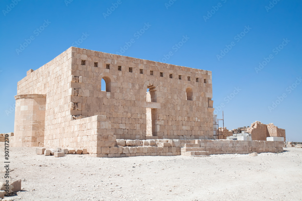 Qasr Al Hallabat desert castle