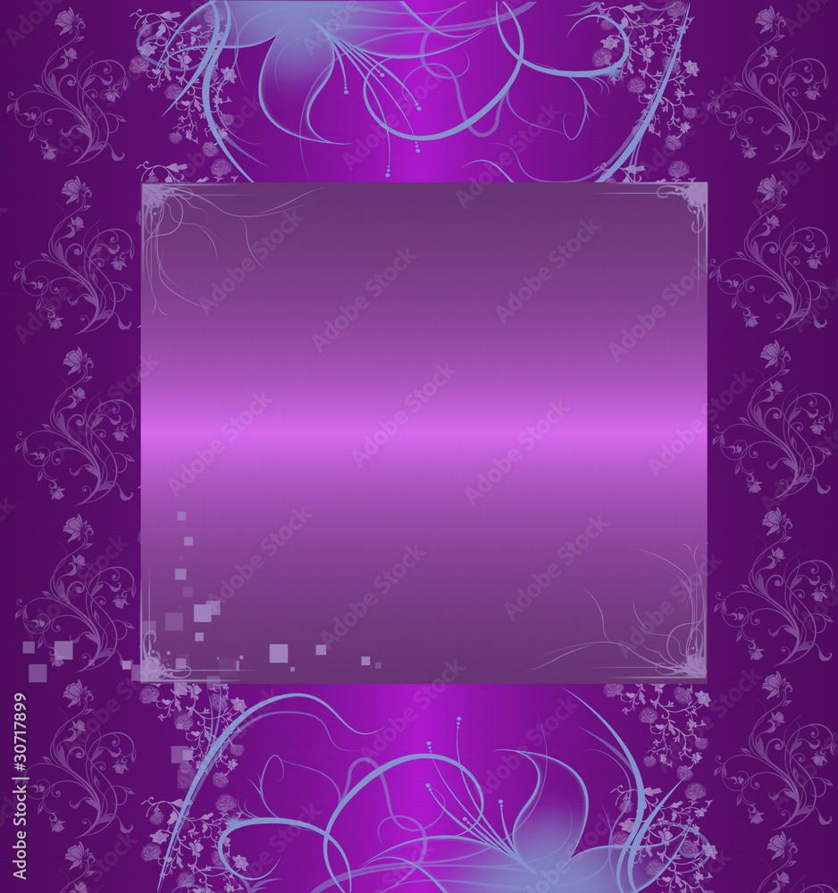 purple floral background