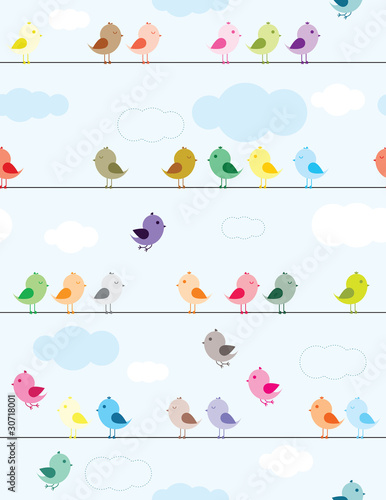 Birds on wires