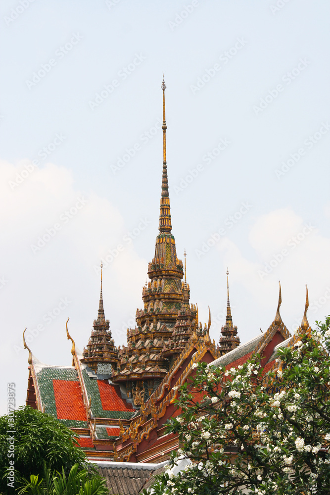 Fototapeta premium The grand palace in Bangkok, Thailand.