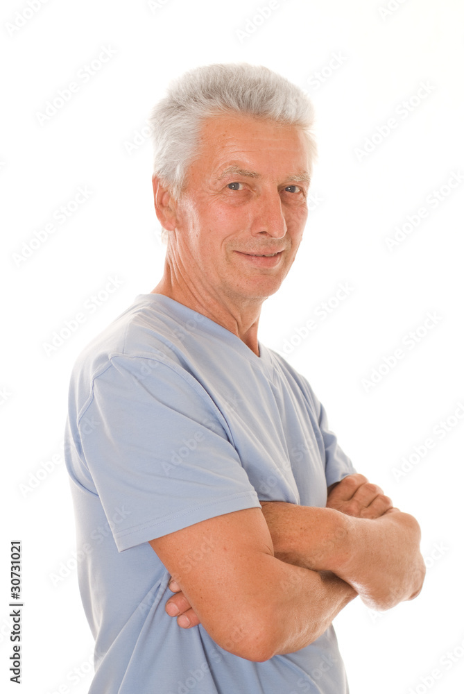 happy senior man happy senior man