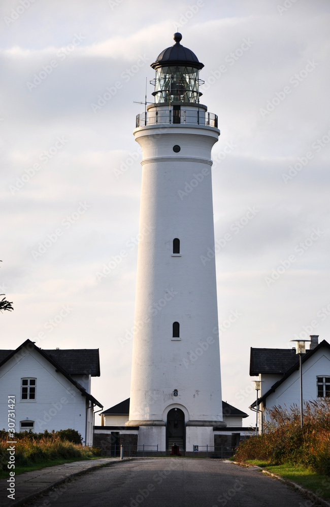 Leuchtturm von Hirtshals in Dänemark