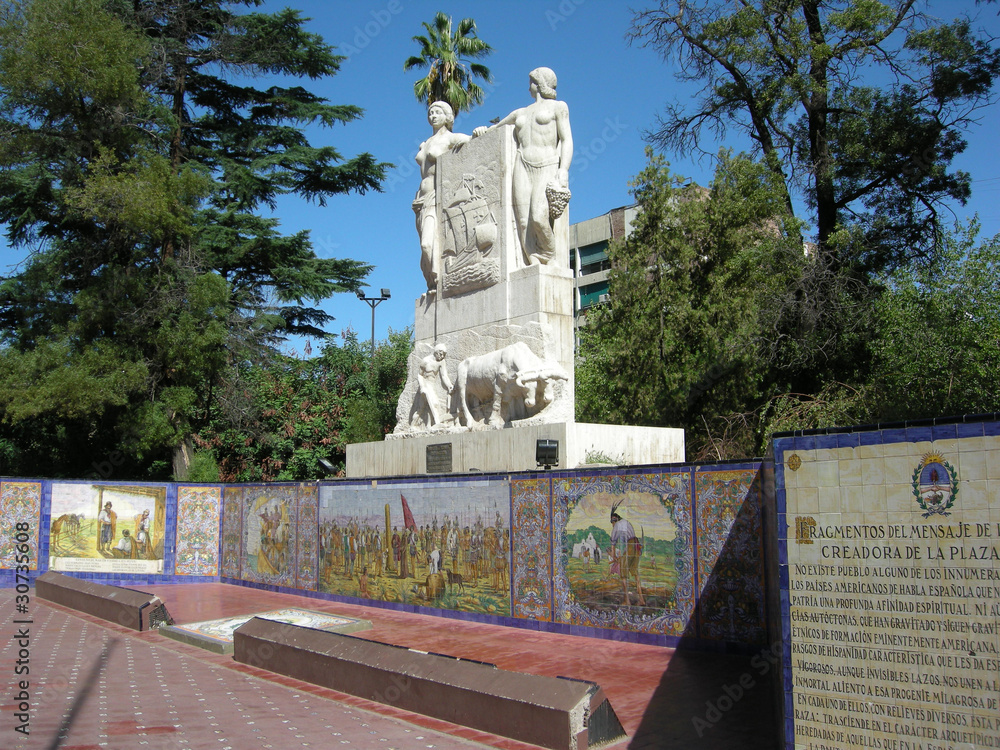 Plaza españa Mendoza - Argentina