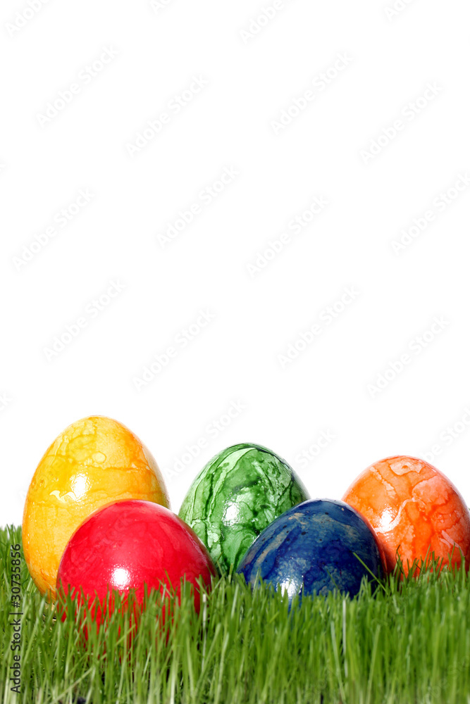 Bunte Ostereier Bunte Ostereier