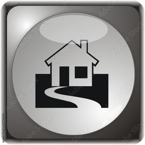 bouton maison / location