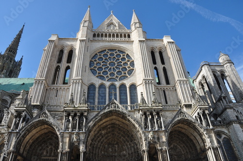 Obraz na płótnie cathédrale de Chartres