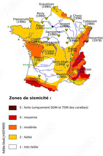 Séisme et centrales nucléaire