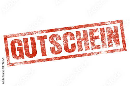 GUTSCHEIN stempel