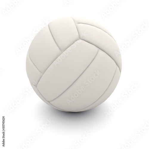 Isolated volleyball