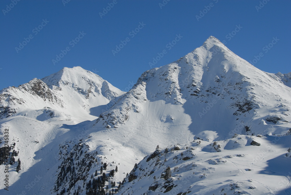 Gebirge in Kühtai