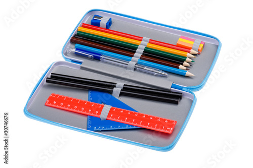 pencil case close up