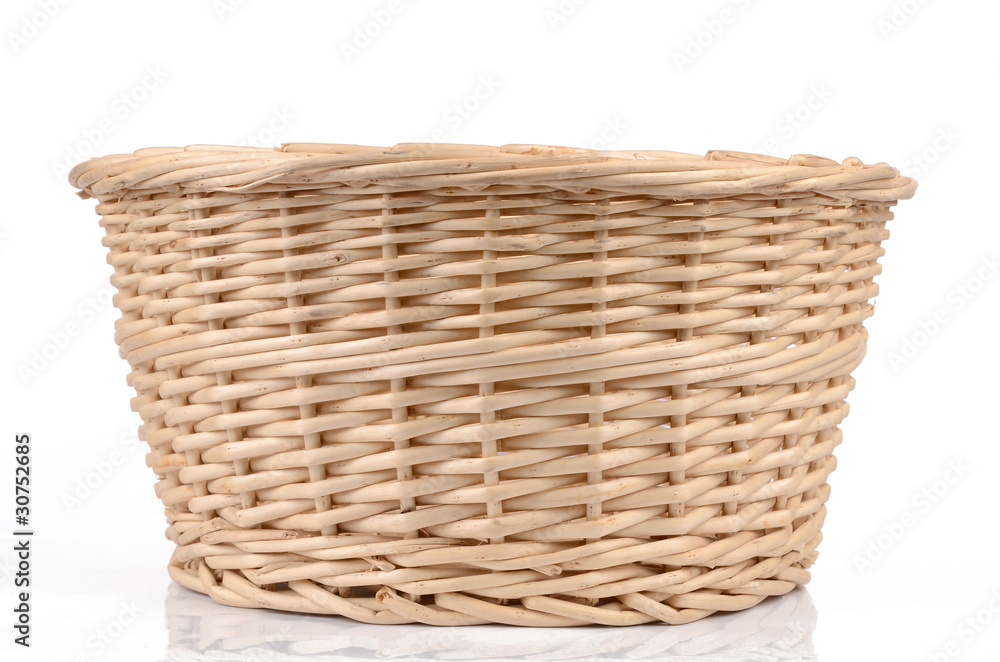 Weave wicker basket