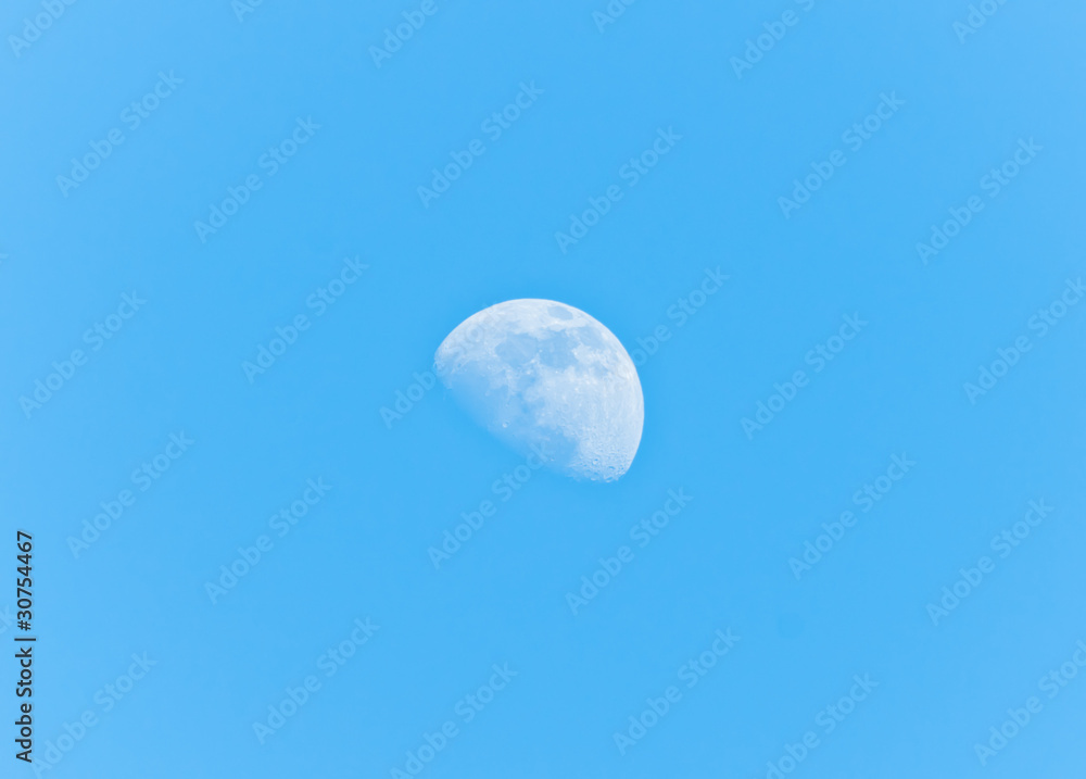 Lune de jour Lune de jour