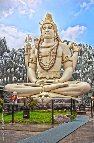 Big Shiva statue in Bangalore