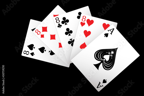 ace card concept vector