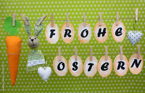 Frohe Ostern Variante 1 photo