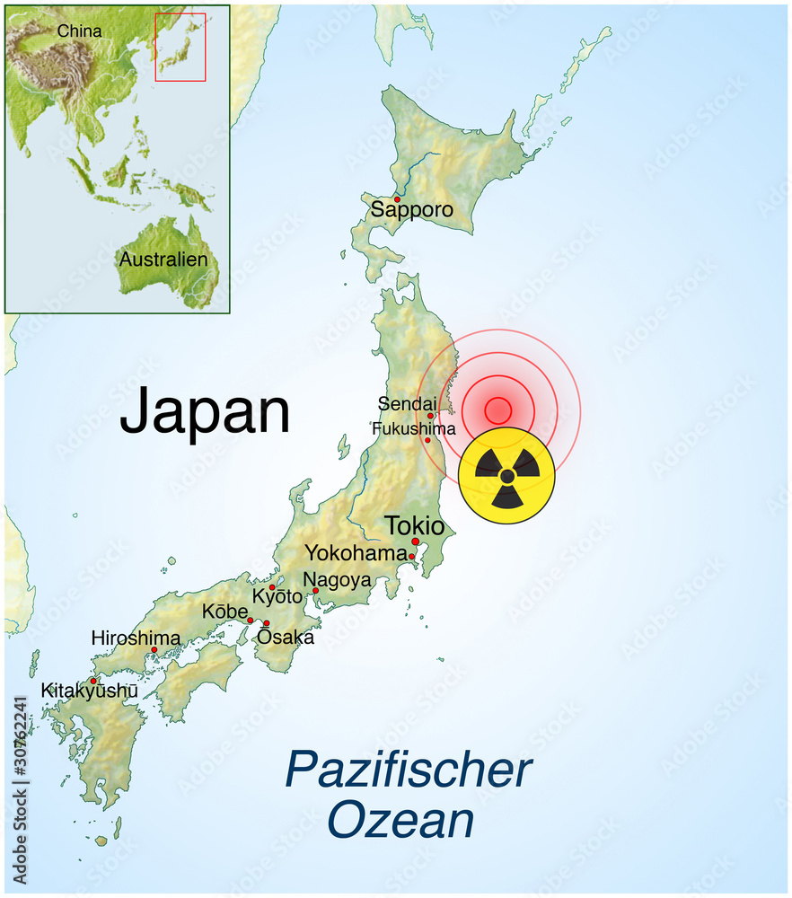Erdbeben und tsunami in japan