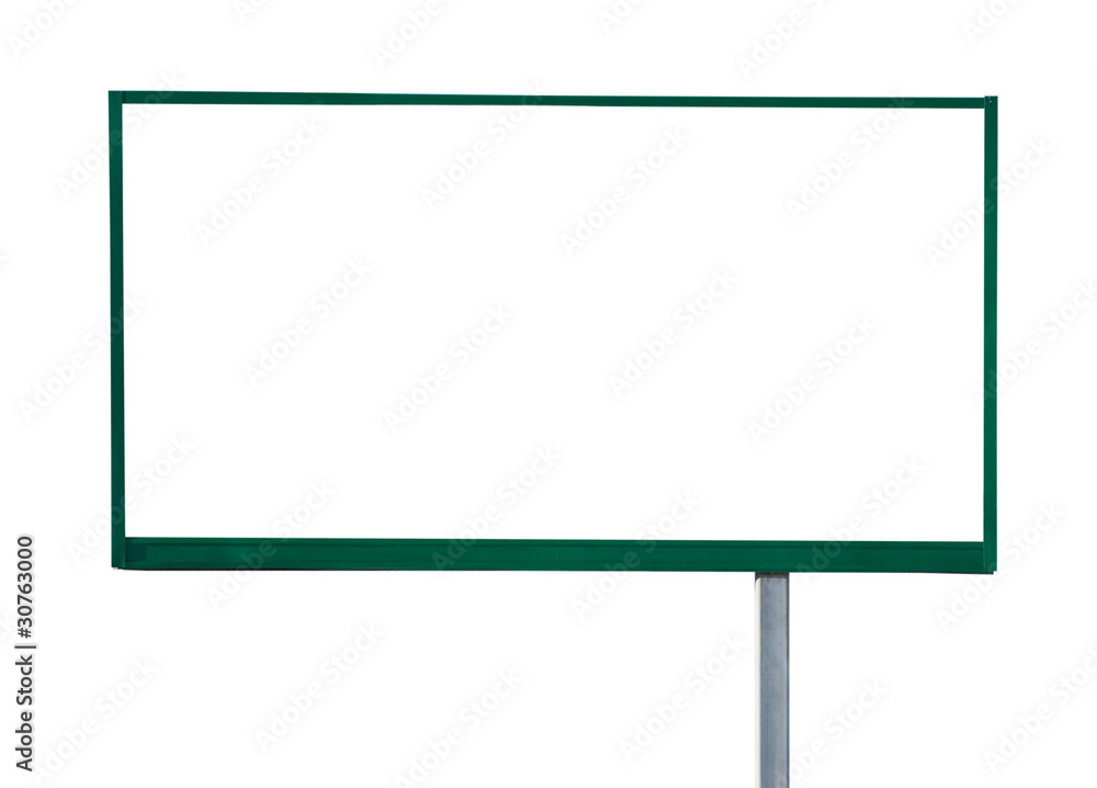 billboard isolated billboard isolated
